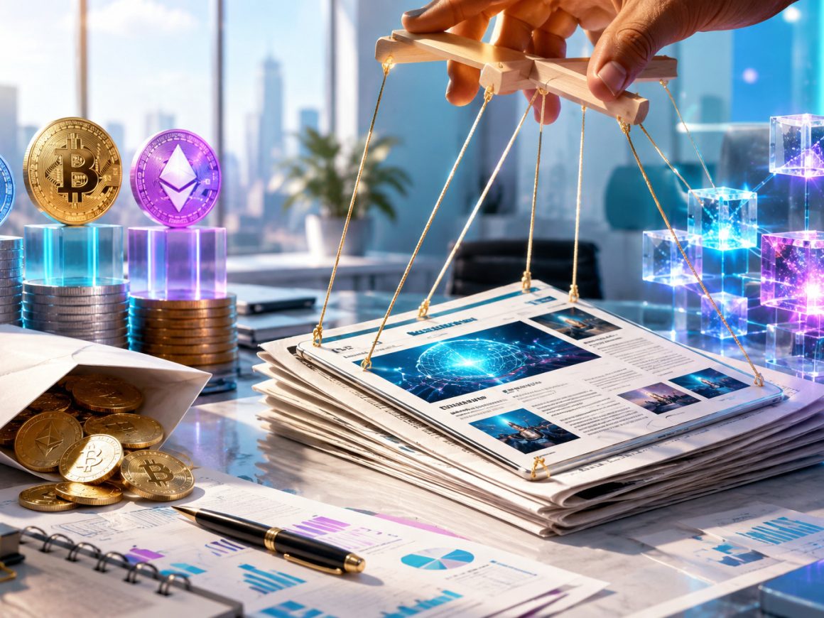 Semnele că o publicație crypto a fost cumpărată de un proiect